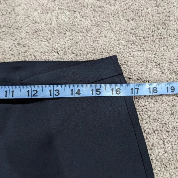 The reset r label skinny stretch pants black trouser dress pants medium - Picture 9 of 11